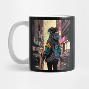 Japanese Street Cyberpunk Tokyo Streetwear Mug